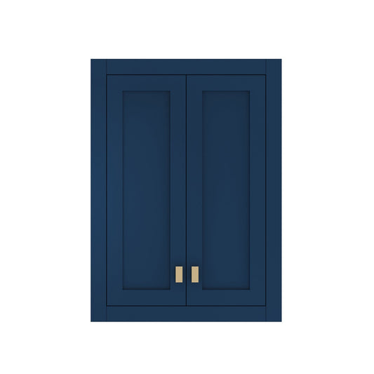 Water Creation MADISON-TT-MB Madison Collection Wall Cabinet In Monarch Blue