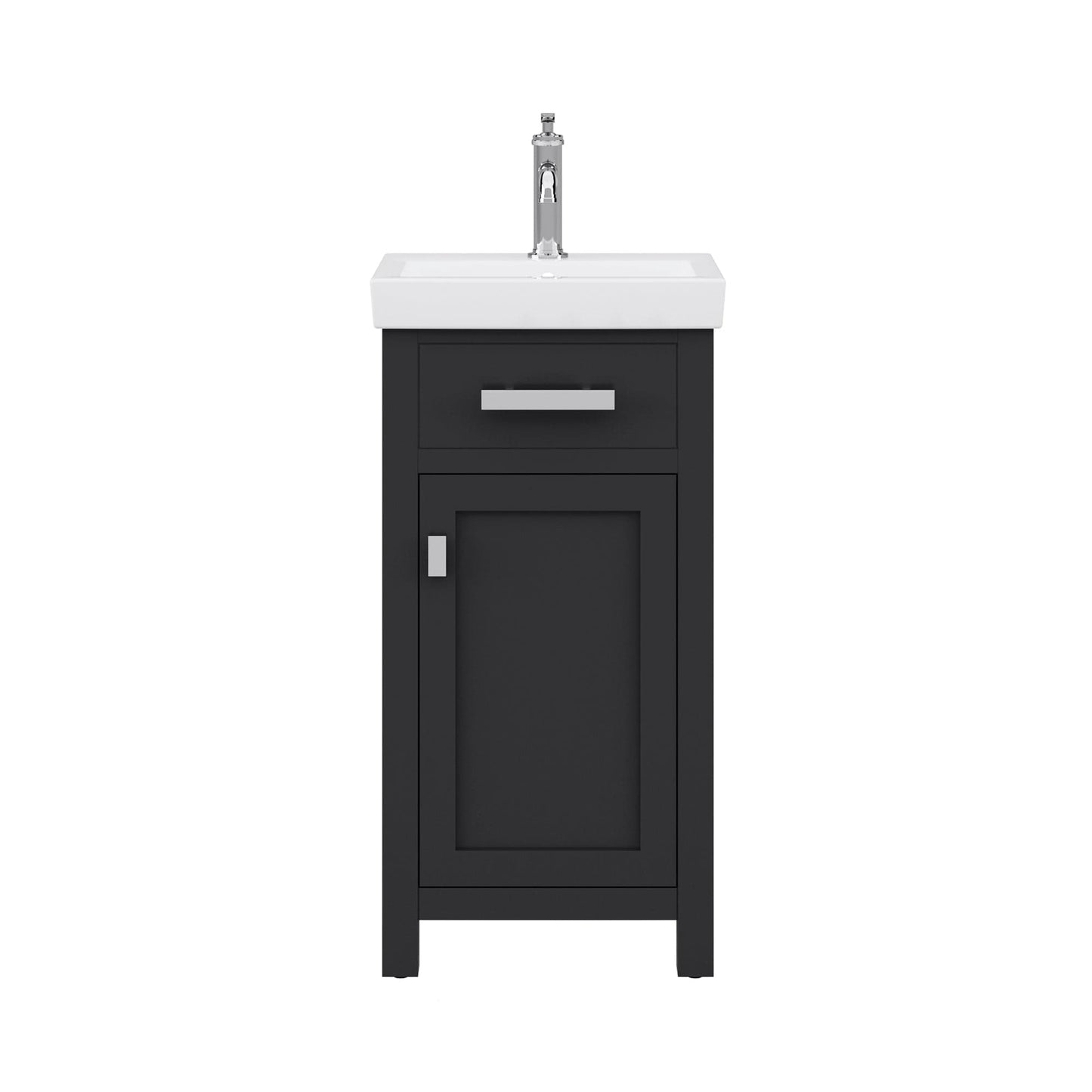 Water Creation MI18CR01ES-000000000 MIA 17.3"W x 34.4"H Espresso Vanity