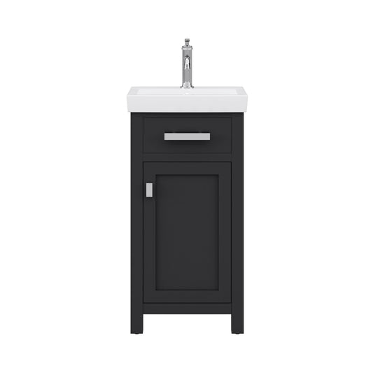 Water Creation MI18CR01ES-000000000 MIA 17.3"W x 34.4"H Espresso Vanity