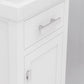 Water Creation MI18CR01PW-000000000 MIA 17.3"W x 34.4"H Pure White Vanity