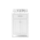 Water Creation MS24CW01PW-000000000 MADISON 24"W x 34"H Pure White Single-Sink Vanity (Vanity Only)