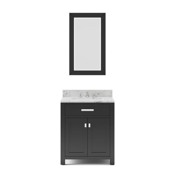 Water Creation MS30CW01ES-R24000000 MADISON 30W x 34H Espresso Single-Sink Vanity + Mirror