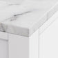 Water Creation MS30CW01PW-000000000 MADISON 30"W x 34"H Pure White Single-Sink Vanity (Vanity Only)