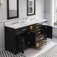 Water Creation MS72CW01ES-000000000 MADISON 72"W x 34"H Espresso Double-Sink Vanity (Vanity Only)