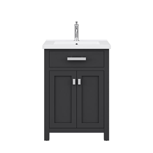 Water Creation MY24CR01ES-000000000 MYRA 24"W x 34"H Espresso Vanity