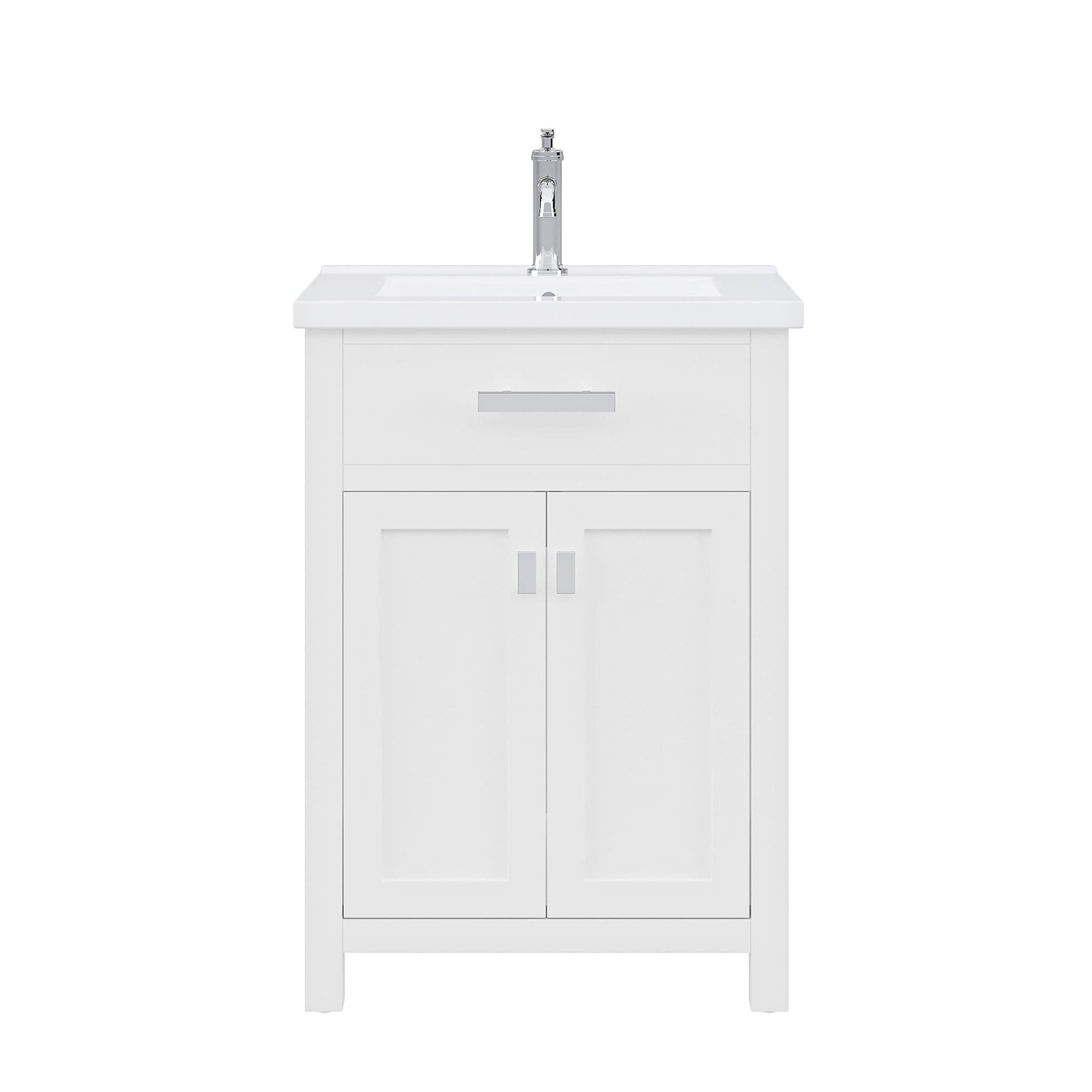 Water Creation MY24CR01PW-000000000 MYRA 24"W x 34"H Pure White Vanity