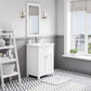 Water Creation MY24CR01PW-000000000 MYRA 24"W x 34"H Pure White Vanity